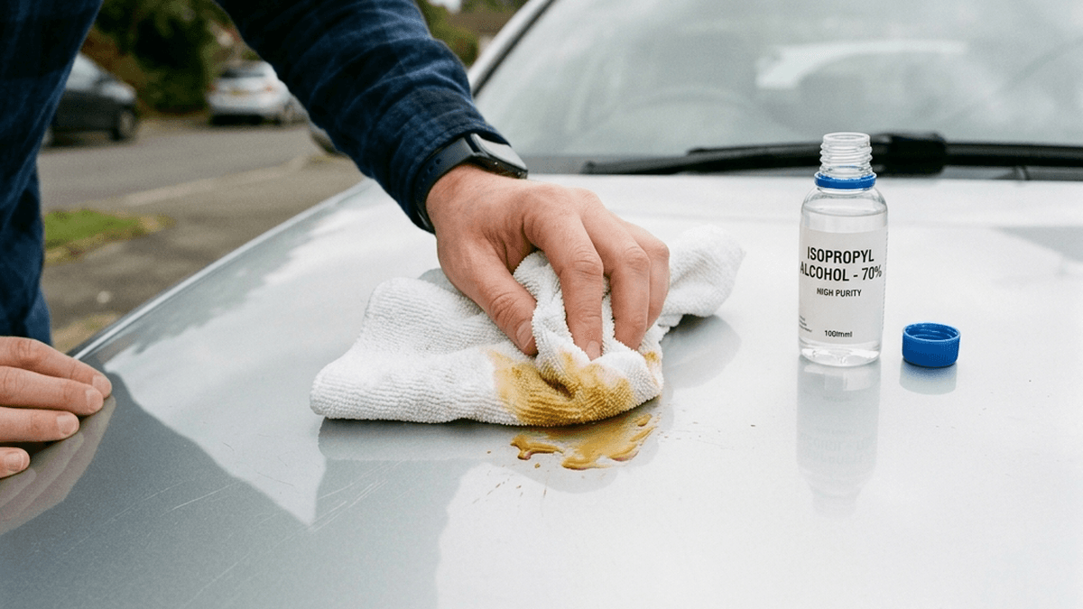 Steg 2: Använd isopropanol/T-sprit — den mest effektiva huskuren