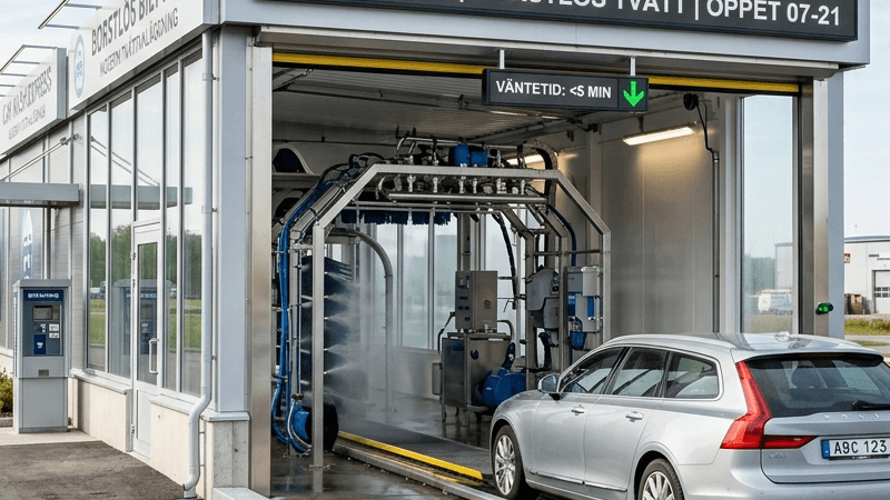 Steg 4: Alternativ: Automatisk biltvätt