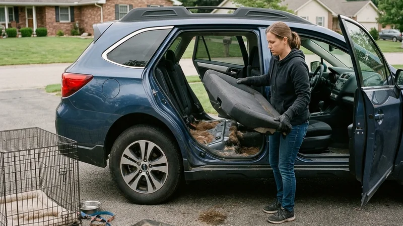 Steg 1: Förbered bilen — ta ut allt löst och skapa åtkomst