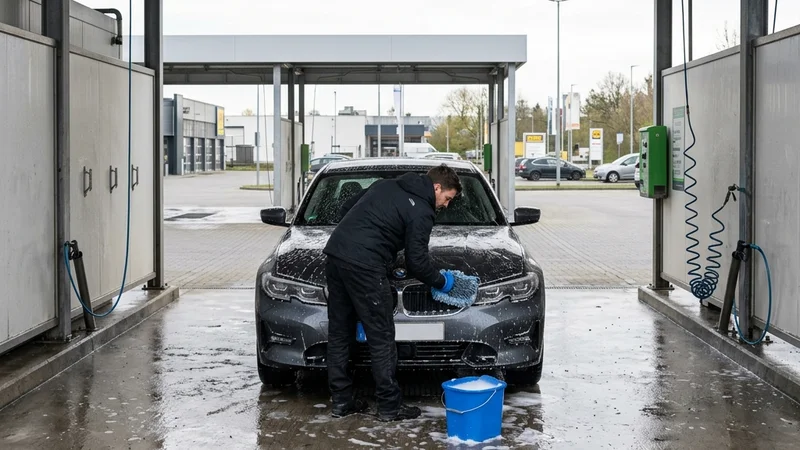 Steg 5: Utför handtvätt med egen tvätthandske — undvik borsten!